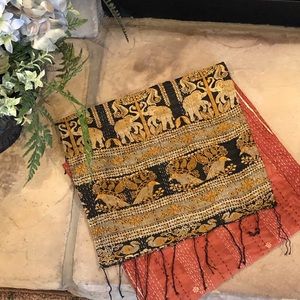 Lovely Hand-Stitched Scarf